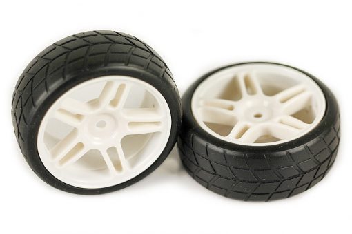 02185 On-Road 1/10 Scale Car Wheels Complete 2P 12mm Hex