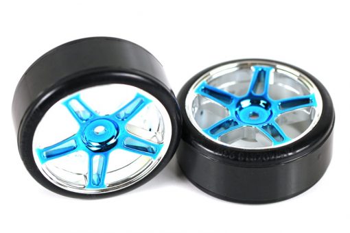 07003 1/10 Scale RC Car Drift Wheels Complete 2P 12mm Hex