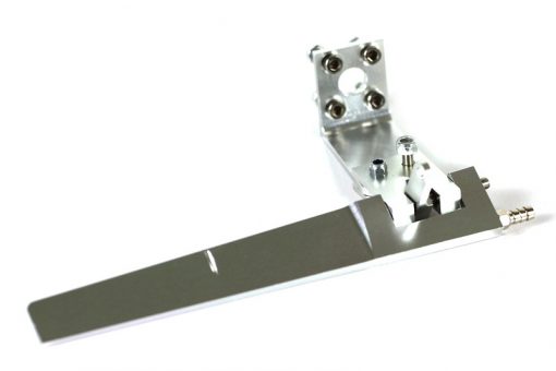 62105S RC Nitro Boat / Brushless Boat Medium Aluminum Rudder Silver