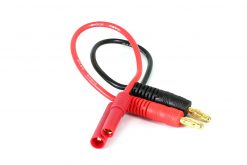 150mm 16 AWG HXT 4mm With 4mm Gold Banana Plugs