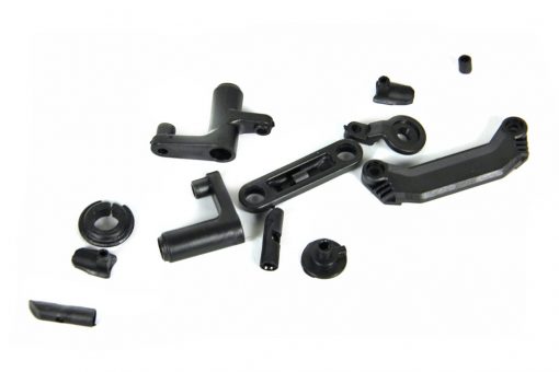 HBX-12009 Steering Assembly Servo Saver & Battery Door Block