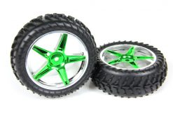 06010 1/10 Scale Front Buggy Wheels Complete 2P 12mm Hex