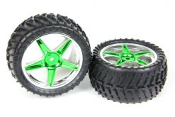 06026 1/10 Scale RC Rear Buggy Wheels Complete 2P 12mm Hex