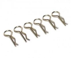 23646 Body Clips / Pins 1/18 Scale 6P