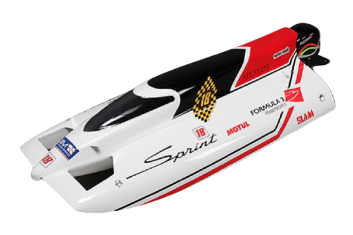 TFL Sprint F3 Fiberglass Tunnel Hull Brushless Racing Boat w/Motor (630mm)