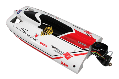 TFL Sprint F3 Fiberglass Tunnel Hull Brushless Racing Boat w/Motor (630mm)