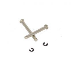 38-H015 Himoto Front Lower Arm Outside Hinge Pin+E-Clip (2mm) 2P