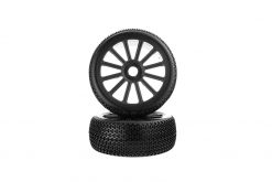 821003B Himoto Racing 1/8 Scale Buggy Wheel Complete 2P 17mm Hex