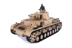 Heng Long 1:16 Scale RTR Full Function DAK Pz Kpfw IV Aust F1 Ver 7 RC Radio Control Battle Tank 3858-1