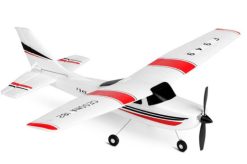 WLtoys F949 3CH 2.4G Cessna 182 RTF RC Airplane W/ 2 Rechargeable Batteries