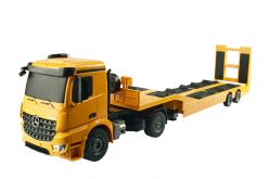 1/20 Scale RTR Multi-Function Remote Control construction truck Mercedes flatbed trailer semi-trailer truck W/ 2 Rechargeable Batteries