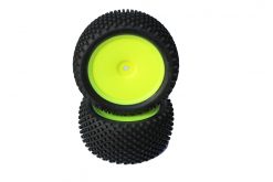 60248 1/10 Scale RC Rear Buggy Wheels Complete 2P 12mm Hex