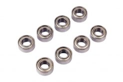 02139 HSP 5x10x4mm Metal Shielded Ball Bearings 8Pcs