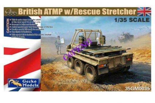 Gecko GM0035 1/35 British ATMP w Rescue Stretcher Plastic Model Kit