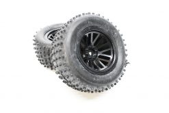 09502 1/10 Scale 2P 12mm Hex Rims 09236BLK