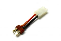 61027 RC Electric Battery Adapter Deans Male To Tamiya Female