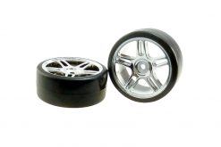 07003 1/10 Scale RC Car Drift Wheels Complete 2P 12mm Hex