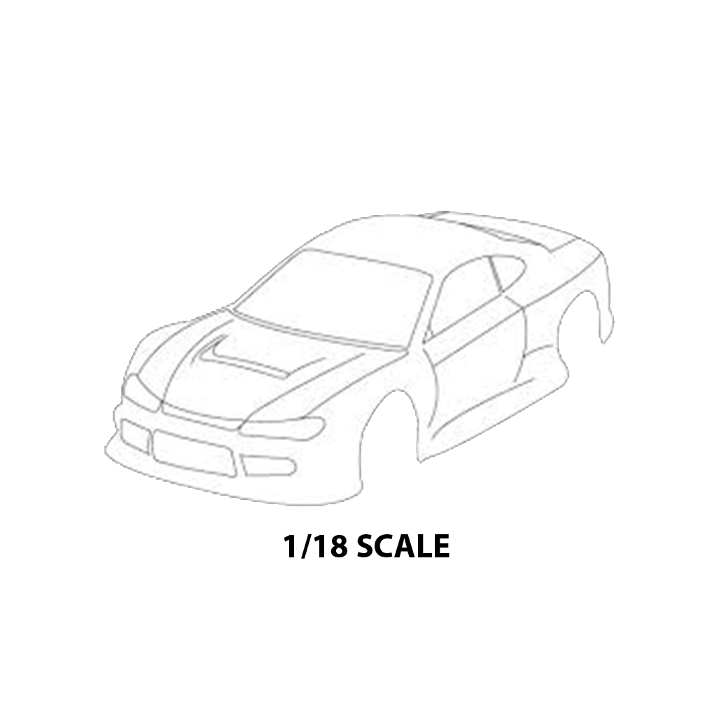 Large Range Of 1 18 Scale RC Bodies RC High Performance Hobbies