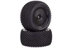 60248 1/10 Scale RC Rear Buggy Wheels Complete 2P 12mm Hex