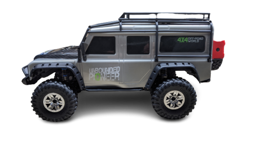 HB 1/10 Scale RTR Electric 4WD Truck Comes With Led Lights & 2 Rechargeable Batteries