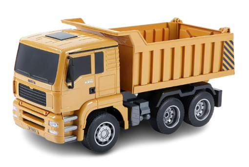 1/18 Scale RTR Multi-Function Remote Control RC Dump truck W/ 2 Rechargeable Batteries
