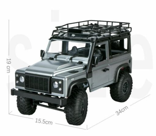 MN 99s 2.4G 1/12 4WD RTR Crawler RC Car Off-Road Truck Land Rover Vehicle Model W/ 2 Batteries