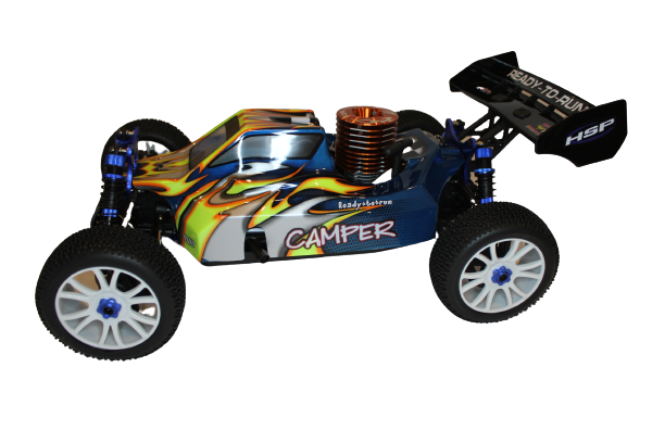 HSP 1/8 SCALE CAMPER RC NITRO 4WD RTR OFF ROAD BUGGY