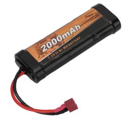 7.2V 2000mAh RC Model Ni MH Battery with T Female Plug for ZD Racing DBX 10
