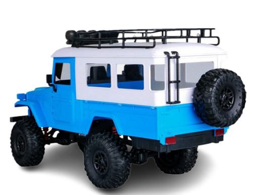 MN-40 FJ-45 Cruiser 1/12 Scale 2.4G 4WD Climbing Off-Road Vehicle RC Car RTR W/ 2 Rechargeable Batteries