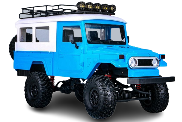 MN-40 FJ-45 Cruiser 1/12 Scale 2.4G 4WD Climbing Off-Road Vehicle RC Car RTR W/ 2 Rechargeable Batteries