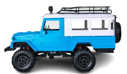 MN-40 FJ-45 Cruiser 1/12 Scale 2.4G 4WD Climbing Off-Road Vehicle RC Car RTR W/ 2 Rechargeable Batteries