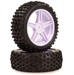 06010 1/10 Scale Front Buggy Wheels Complete 2P 12mm Hex