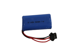 7.4V, 500mAH 4 Pin Battery