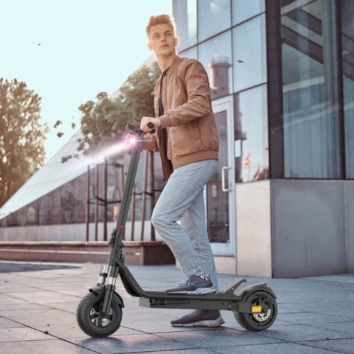 Unleash the Adventure! Feel the Thrill of Freedom with ES01 9-Inch Wide Wheel Electric Scooter - Your Ticket to Exhilarating Rides! Long range electric scooter