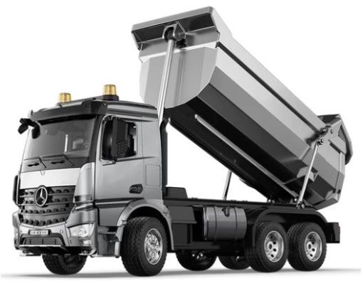 1/20 Mercedes Benz Arocs Alloy Tipper Dump Truck RTR W/2 Rechargeble Batteries