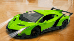 Lamborghini Veneno RC Car with Rechargeable Batteries - Green