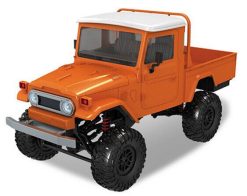 FJ-45 Cruiser 2.4G RC 1/12 scale 4WD Climbing Truck W/ 2 Rechargeable Batteries - ORANGE