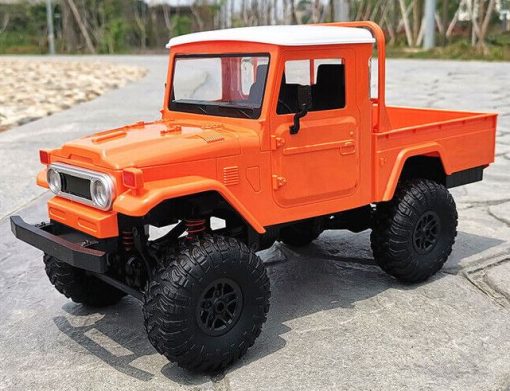 FJ-45 Cruiser 2.4G RC 1/12 scale 4WD Climbing Truck W/ 2 Rechargeable Batteries - ORANGE - Image 2