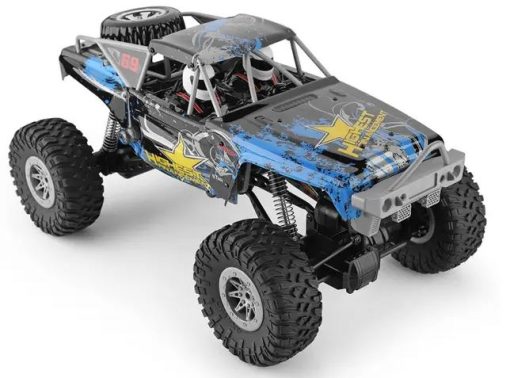 WL 104310 1/10 scale 4WD RC Rock Crawler 2.4GHz with 2 Rechargeable Batteries - Image 2