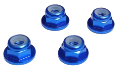 122049 Aluminum M4 Nut RC Car Buggy Truck 102049 - Dark Blue