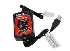 E025s Himoto USB NIMH Charger with Micro T/M plug