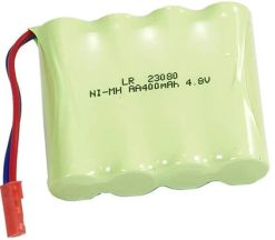 4.8V 400mAh Ni-Cd Rechargeable Battery