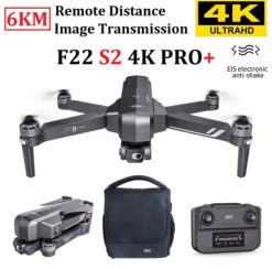 SJRC F22 S2 PRO+ Professional Drone With 4K EIS Camera 6KM FPV Obstacle Avoidance GPS Quadcopter