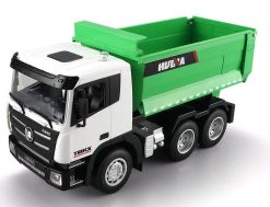 HUINA 1/18 Scale RTR Multi-Function Remote Control RC Dump truck W/ 2 Rechargeable Batteries