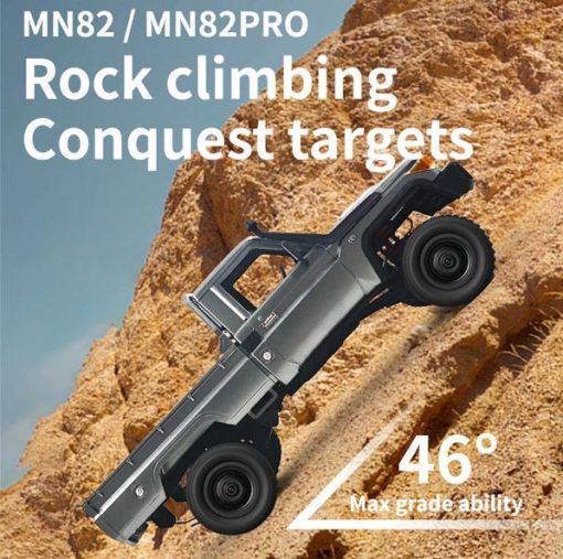 Landcruiser LC79 MN82 PRO 1:12 scale RTR 2.4G 4WD Rock Crawler with 2 Rechargeable Batteries - Image 6