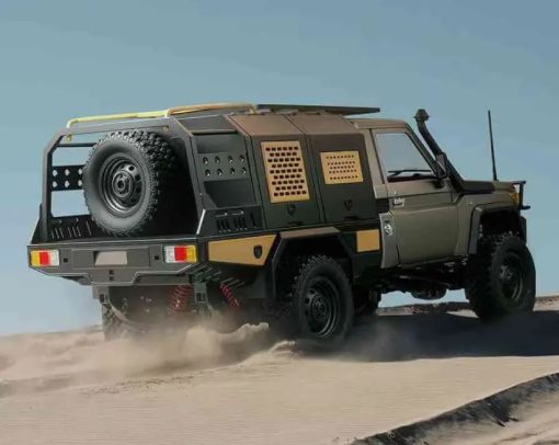 Landcruiser LC79 MN82S 1:12 scale RTR 2.4G 4WD Rock Crawler with 2 Rechargeable Batteries - Silver - Image 3