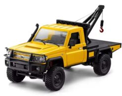 Landcruiser 79 MN82T YELLOW 1/12 Crawler Off-road Vehicle 2.4G 4WD With Led Light with 2 Rechargeable batteries