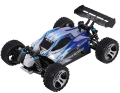 WLToys 1/18 Electric 4WD Off Road Vortex RC Buggy A959-Blue w/2 Rechargeable Batteries