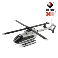 WLToys K160 RC Helicopter Brushless Motor 2.4GHz 4CH 6-axis Gyro Airplane Grey w/2 rechargeable batteries