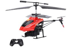WLtoys V398-C 3.5 Channel RC Helicopter with 6-Axis Gyroscope, Altitude Hold, LED Light, Simulate Firing, 2.4GHz Flying Toys for Beginners